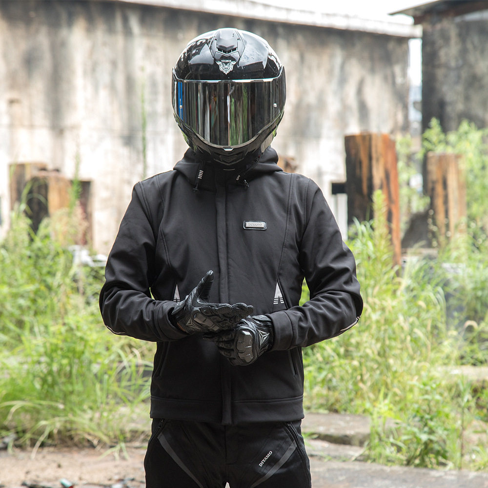 迪亚摩秋冬季摩托车骑行服男防风保暖防水防摔骑士服上衣裤子