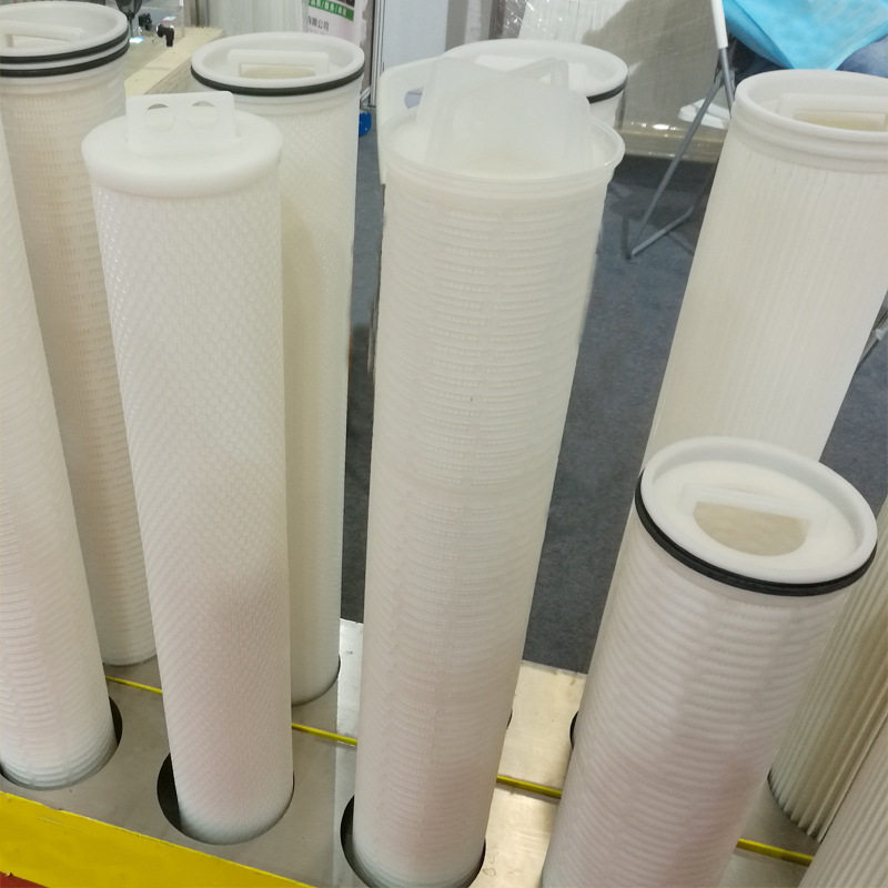 大流量微孔折叠滤芯   RO反渗透设备精密保安过滤器滤芯1-100