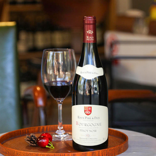 Fils法国原瓶进口 胡氏父子勃艮第黑皮诺干红葡萄酒Roux Père