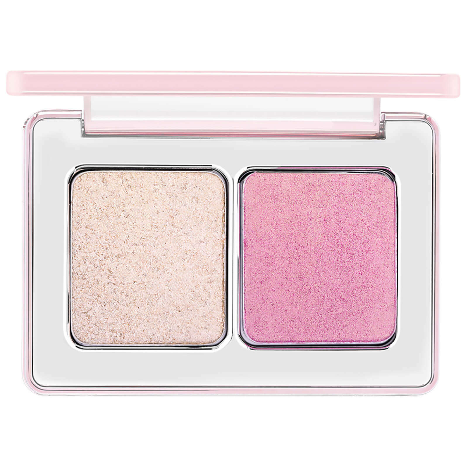 natasha denona 迷你钻石亮泽彩妆盘 4g(粉白色双色眼影细闪珠光