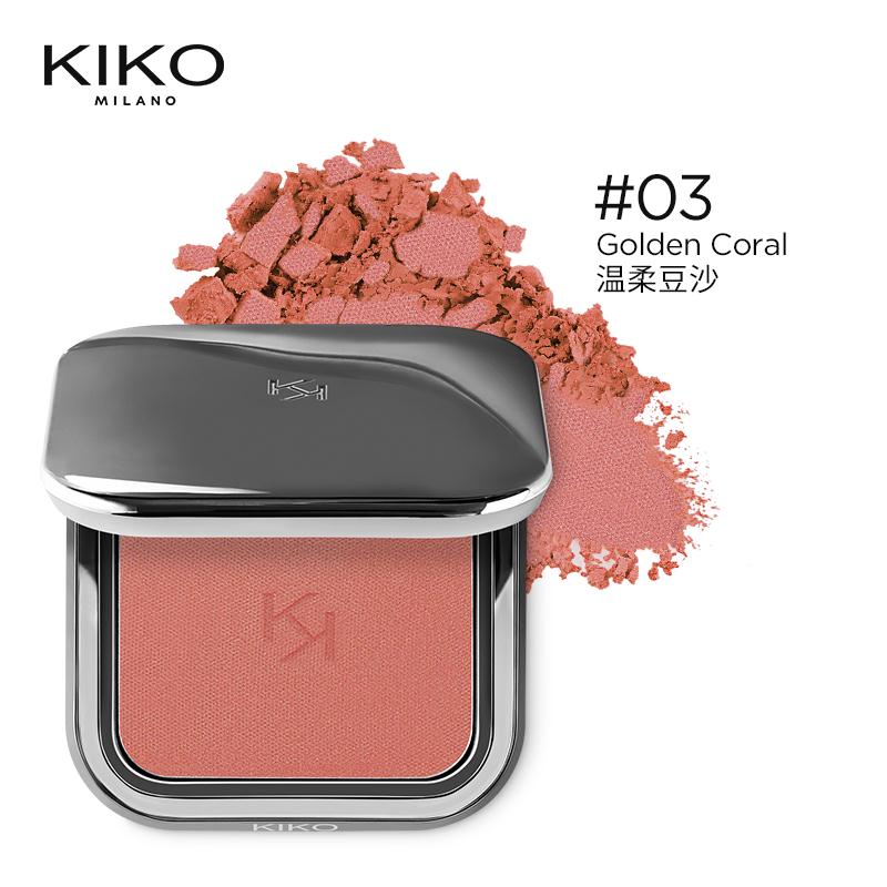 kiko欧洲自然持久修容单色腮红