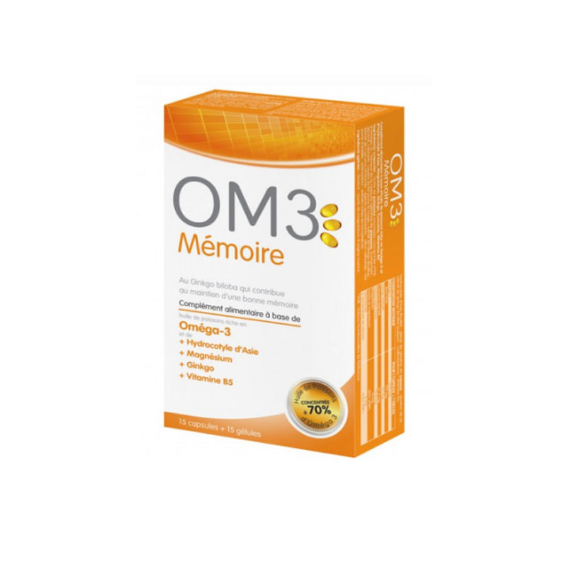 superdiet舒伯妮尔 OM3鱼油胶囊30粒有助记忆力