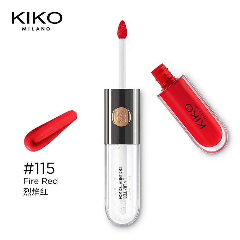 【欧洲直邮】KIKO双头唇釉小众品牌持久唇彩唇蜜  115# 6ml