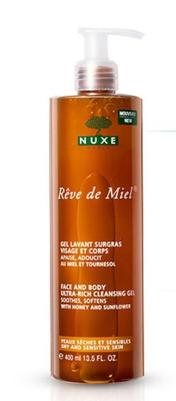 【法国直邮】Nuxe/欧树 蜂蜜洁面卸妆凝胶 400ml