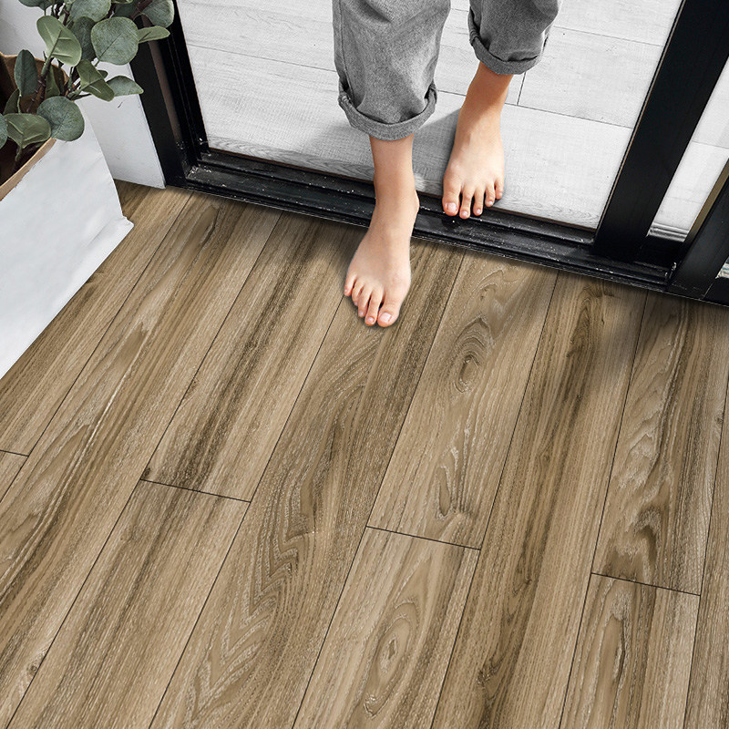 卧室地板自粘PVC瓷砖墙贴加厚耐磨防水厨房翻新家用木纹地板贴纸