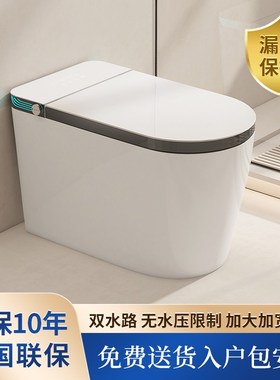 乐菲诺卫浴L820家用全自动一体式智能马桶加宽座圈无水圧限制座便