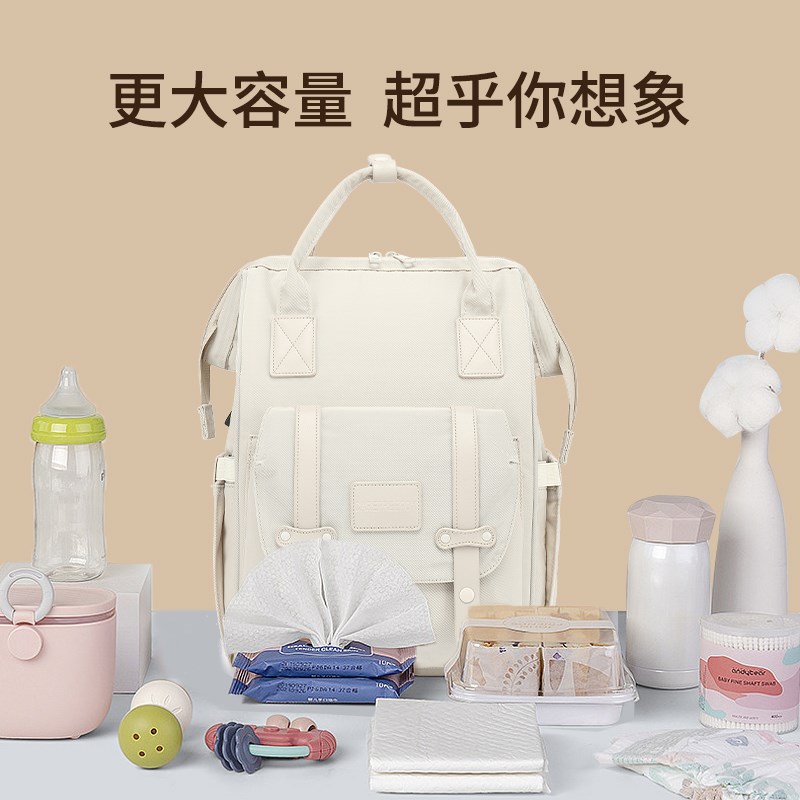 速发2024新款母功能尚咪包多婴包外出轻便时妈妈妈双肩手提大容量