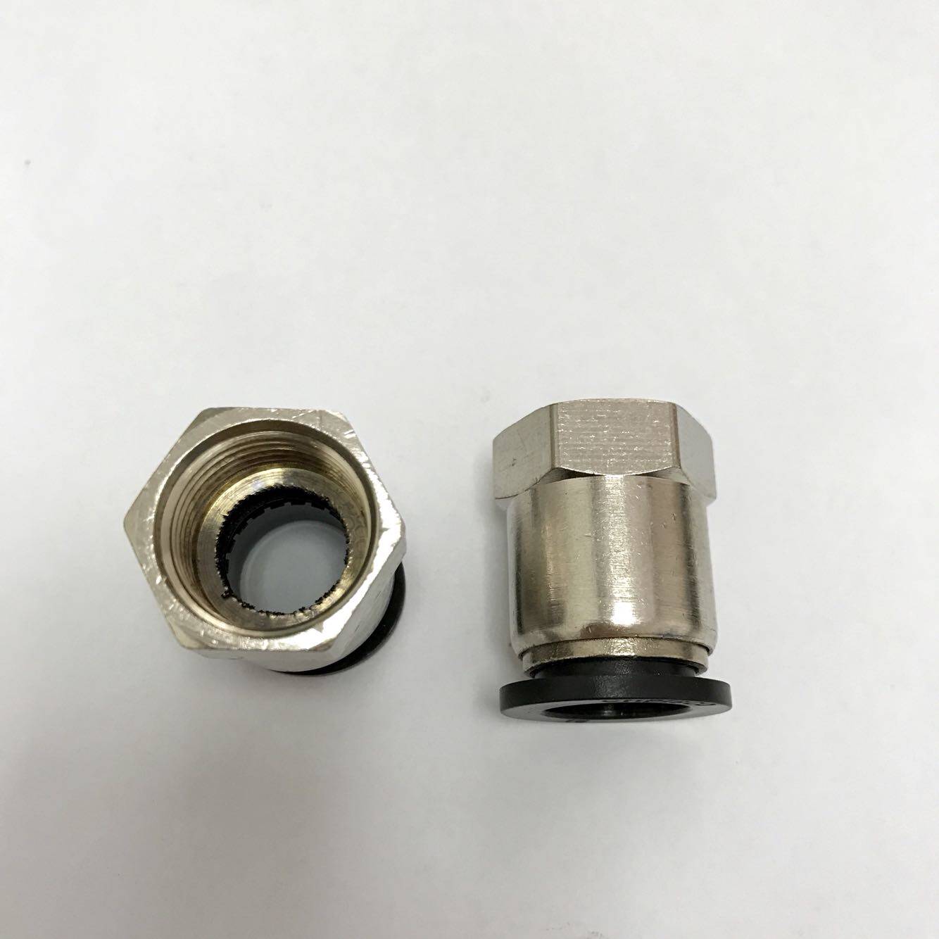 速发快接接头 接pu软管 气管 快插式 内螺纹G1/2 接外径16mm pu