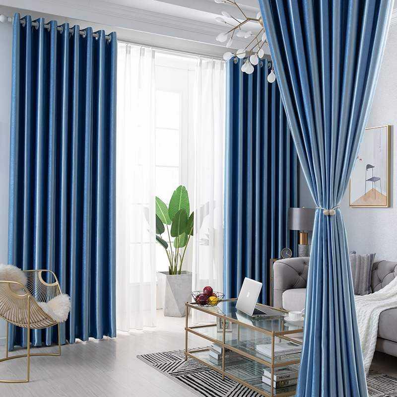 速发wid遮w curts  livig room b卧oom窗帘加厚o光e室客厅