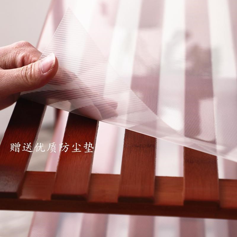 速发楠竹换鞋凳简易家层穿鞋凳实木鞋架鞋柜储物架新门多用款口小