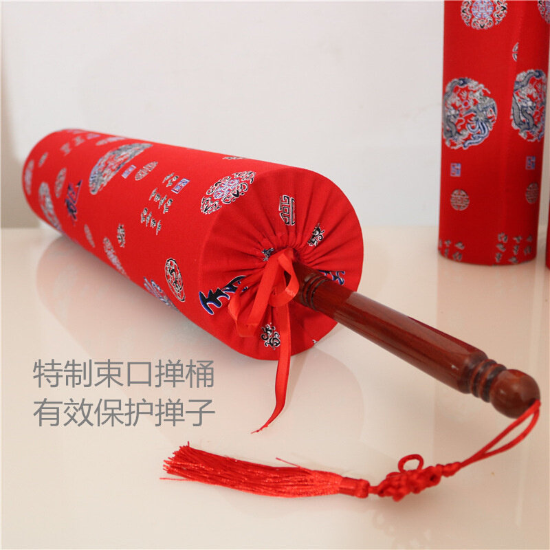 速发GZ6M结婚用品婚庆结婚鸡毛掸子新娘陪嫁鸡毛掸子红色鸡毛掸子