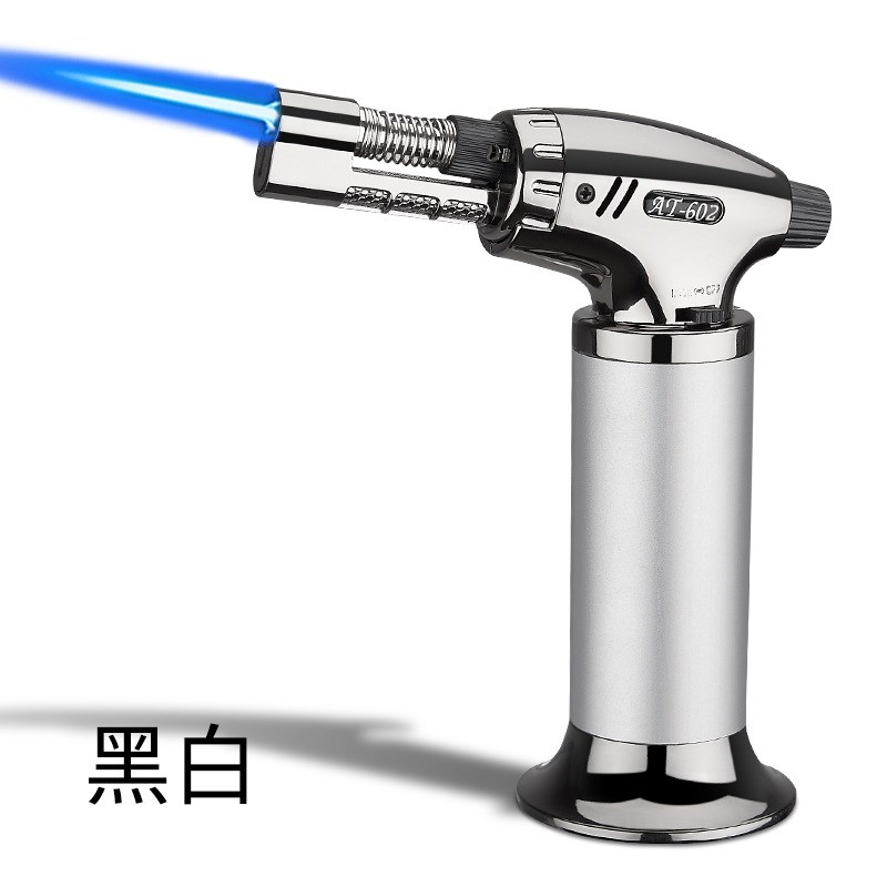 速发AT6冲2新款直0防风高压高温喷火枪焊枪点烤烧烧猪毛厂家