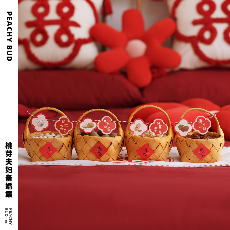 速发年芽夫妇桃拒绝土俗!轻人结婚婚房布置竹篮