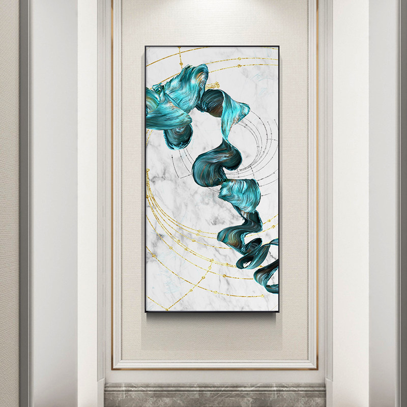 速发简沙家居装饰画抽象客幅横厅竖版走廊玄关过道约发背景墙挂画