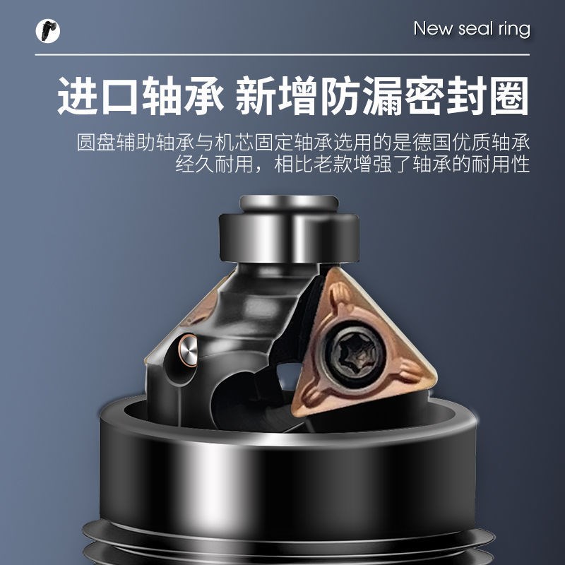 速发气动倒角机小型手持式4度5C角R角倒倒器家用去毛刺封边条角角