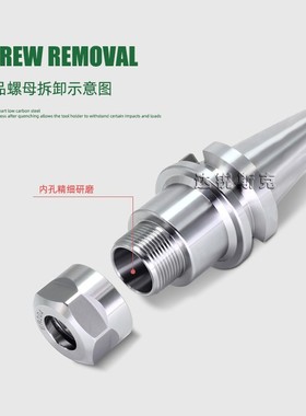 速发达锐斯克数控BT0 BT40 BT50-ER2UM02AERE6A精雕机1R40UM铣刀