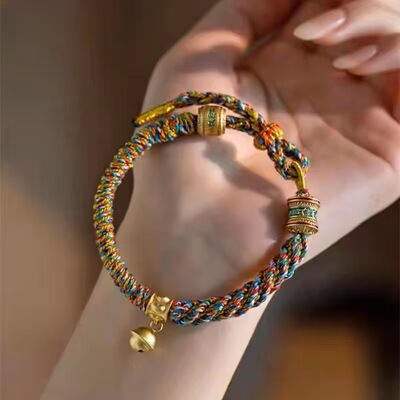 【寺庙同款】西藏式六字真言手绳