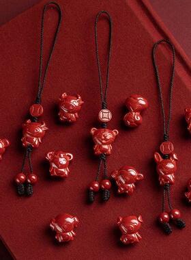 杭州灵隐十二生肖手机链挂件男女