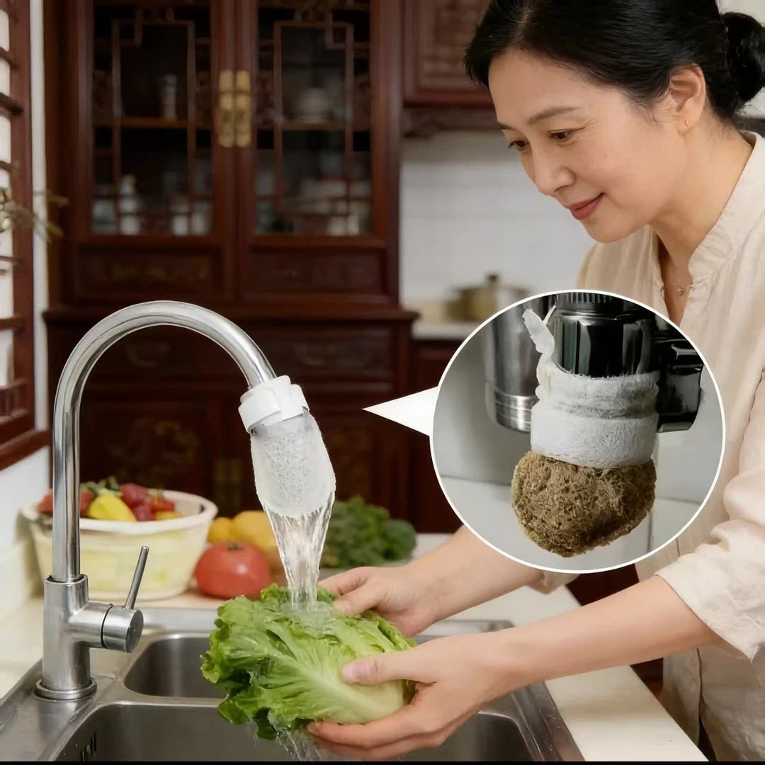 冷热水龙头过滤棉袋 自来水/山泉水/井水通用 铁锈杂质前置过滤