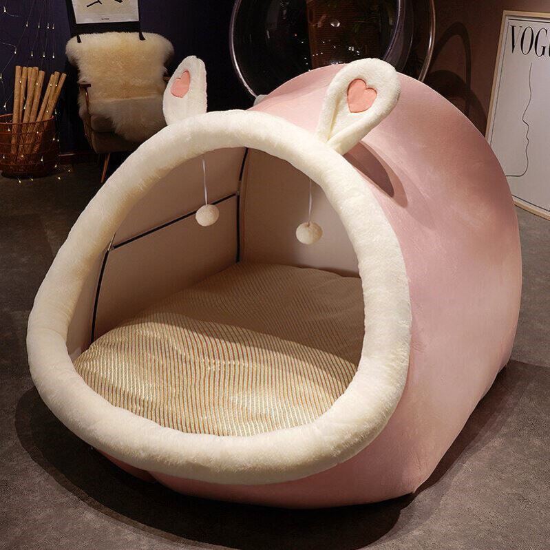 인간 고양이 둥지 게으른 소파 침대 봉제 개 둥지 애완동물을 위한 초대형 고양이 둥지 모든 계절에 적합하며 누워서 잠을 잘 수 있습니다