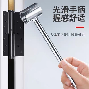 门缝调节扳手明铰链调缝神器门窗钢门安装工具扳手旗形合页明铰链