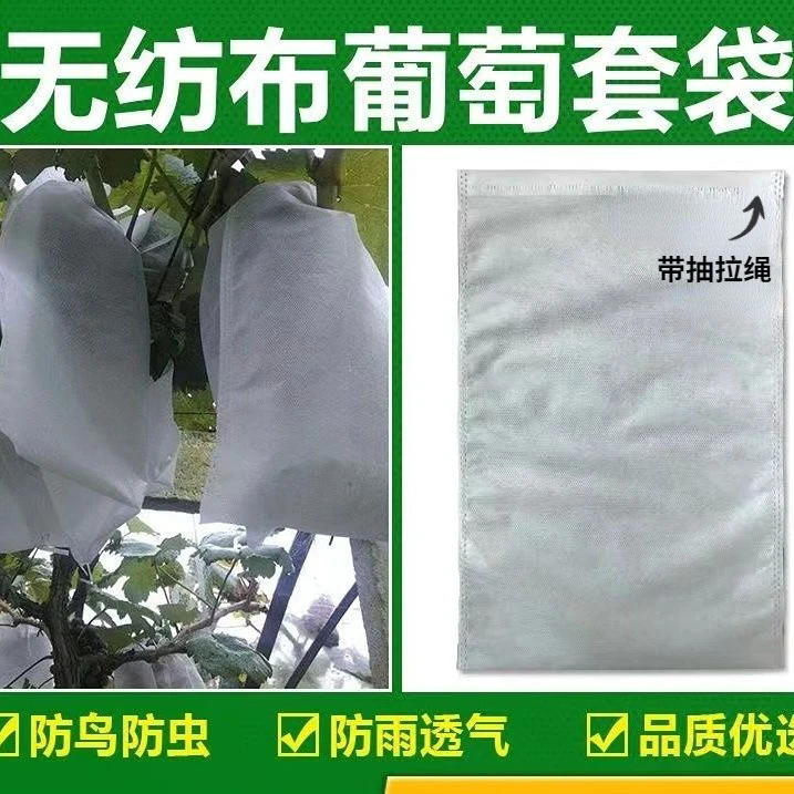 无纺布包瓜苦瓜丝瓜防虫网袋套袋羊角蜜保护袋防针蜂防果蝇专用袋