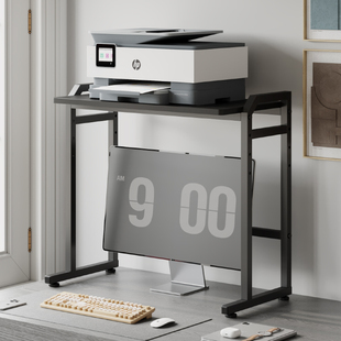 打印机架置物架桌面上显示器屏可调节支架电脑音响主机箱分层架子