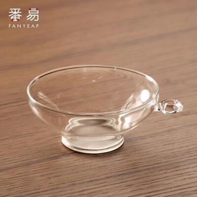 茶漏A1zbn001-玻璃茶隔耐热茶海茶水分离器功夫茶具配件茶滤茶