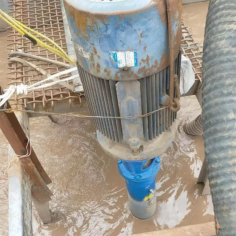 鱼塘清淤泥神器污泥泵抽粪污水化粪池切割池塘抽淤泥立式长杆液下