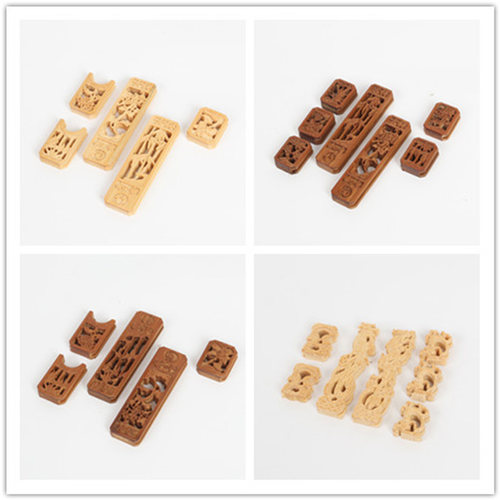 精品画眉鸟笼门花竹制镂空雕刻绣眼颠颏百灵鸟笼竹子鸟笼装饰配件