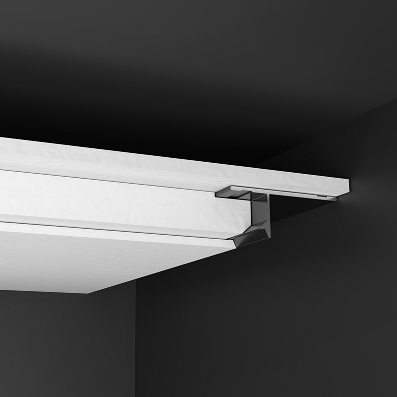 石膏板线条瓷砖封边收口条铝合金属条收边条吊顶装饰墙砖包边黑色