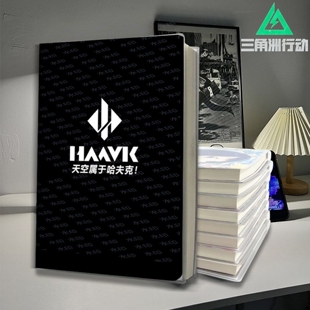 三角洲行动哈克夫笔记本游戏周边学生文具阿萨拉胶套本A5横线本