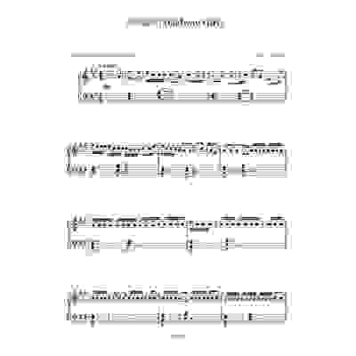 【艾德·希兰EdSheeran】《高威女孩Galway Girl》钢琴独奏华丽谱