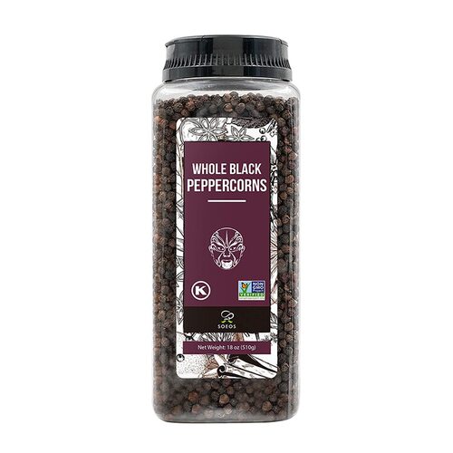 SOEOS黑胡椒粒调味料家用510g