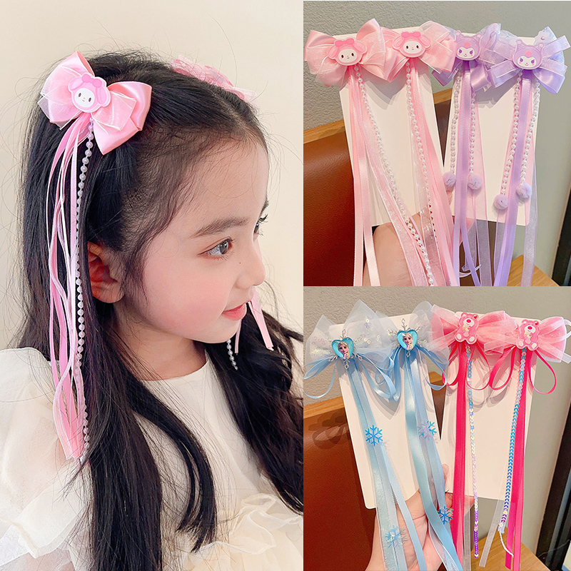 儿童发夹小女孩冰雪爱莎公主发卡