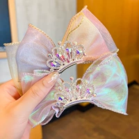 Заколка для волос с бантиком, аксессуар для волос, наряд маленькой принцессы