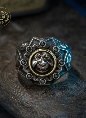 Arthur.k八御925银复古指环