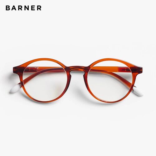BARNER复古风防蓝光抗疲劳眼镜