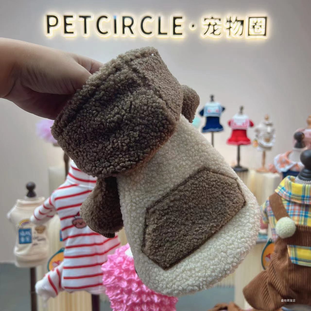 现货服装加厚保暖羊羔绒