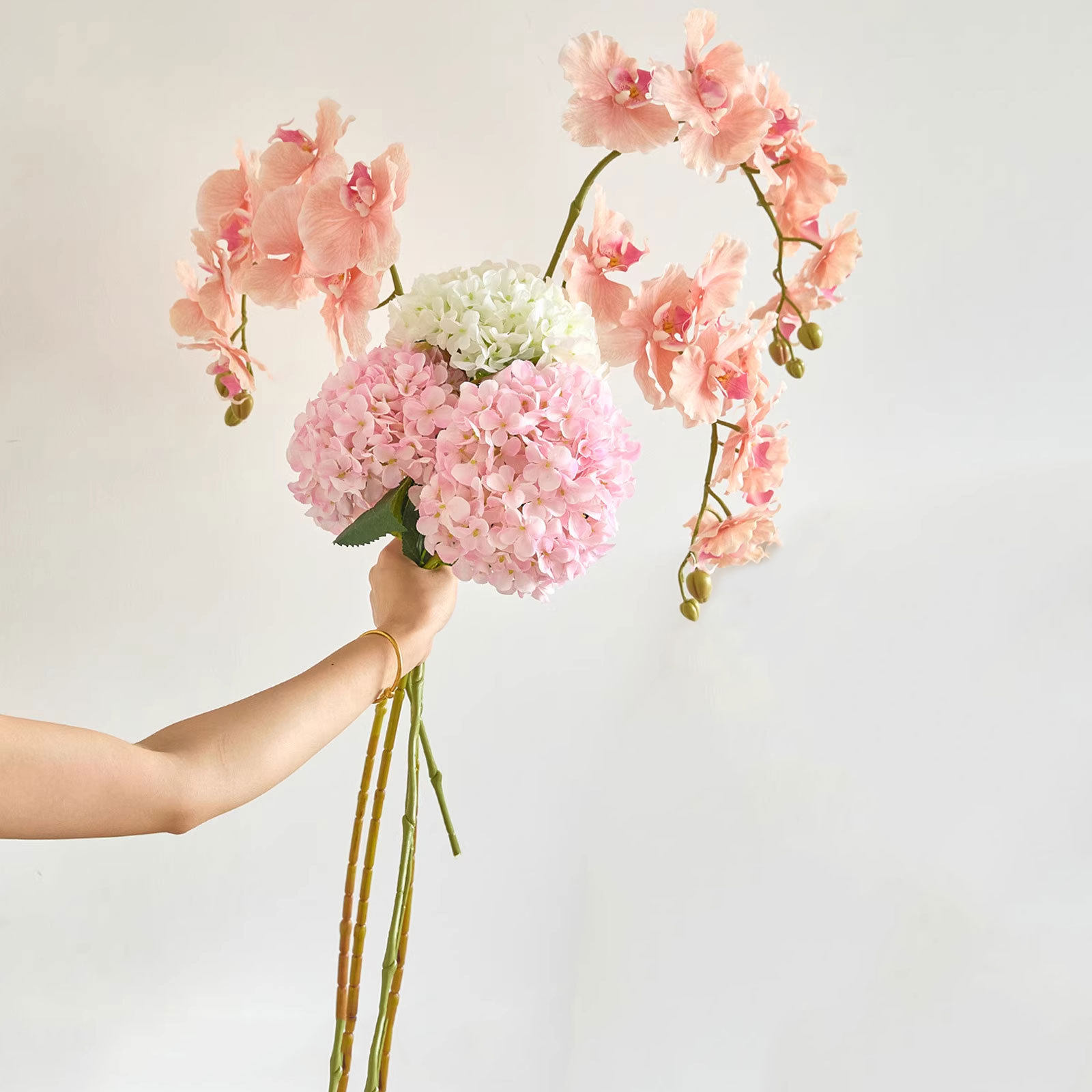 蝴蝶兰手感仿真花仿生花