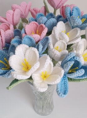郁金香花束DIY自制礼品送