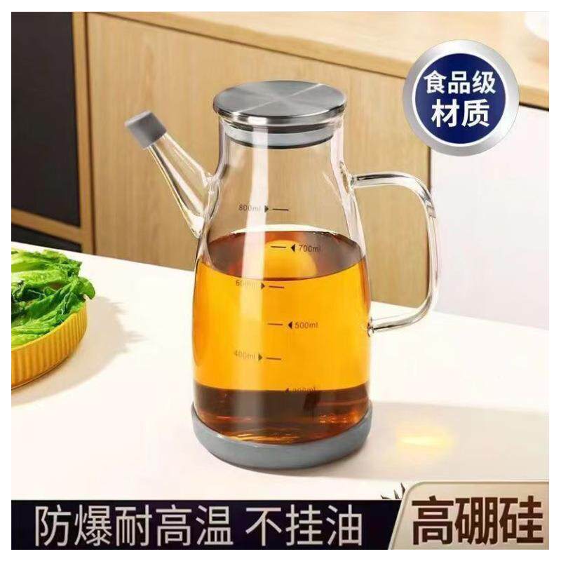 高硼硅玻璃大口油壶厨房