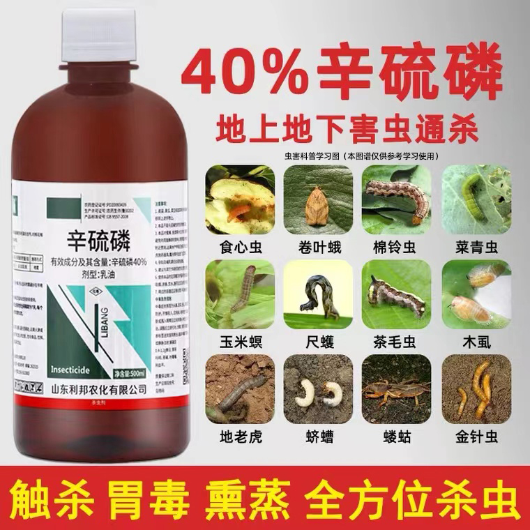 农药辛硫磷杀虫剂杀地下害虫