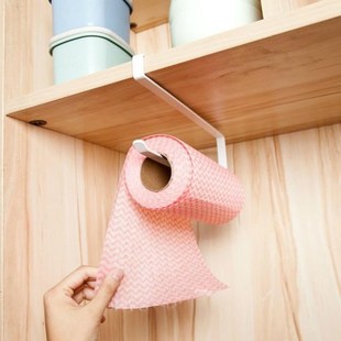 Hanger Tissue Roll Towel Rack Bathroom Toilet Sink Door Hang