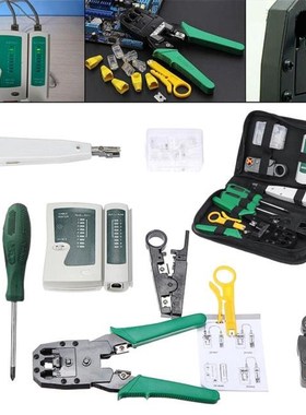 9 in 1 LAN Network Fix Cable Tester Crimper Plier Hand Tool