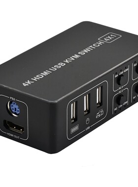 4 port HDMI KVM Switch 4K SB HDMI KVM Switcher 4 in 1 out 4K