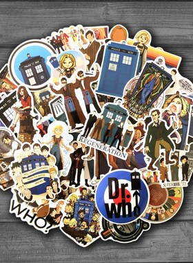 2020 New Doctor Who tardis Stickers Sets Anime Sticker Lot