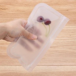 Silicone Food Storage Bag Reusable Freezer Bag Ziplock Reusa