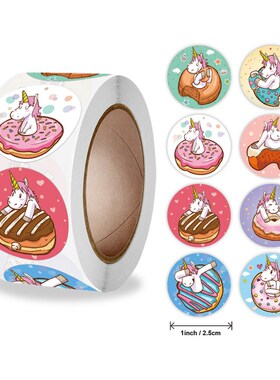 Stickers 50-500pcs Teacher Reward Sticker 1inch Cartoon Anim