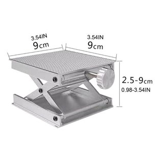 Stainless Steel Adjustable Lift Table Lab Lifting Stand Rack